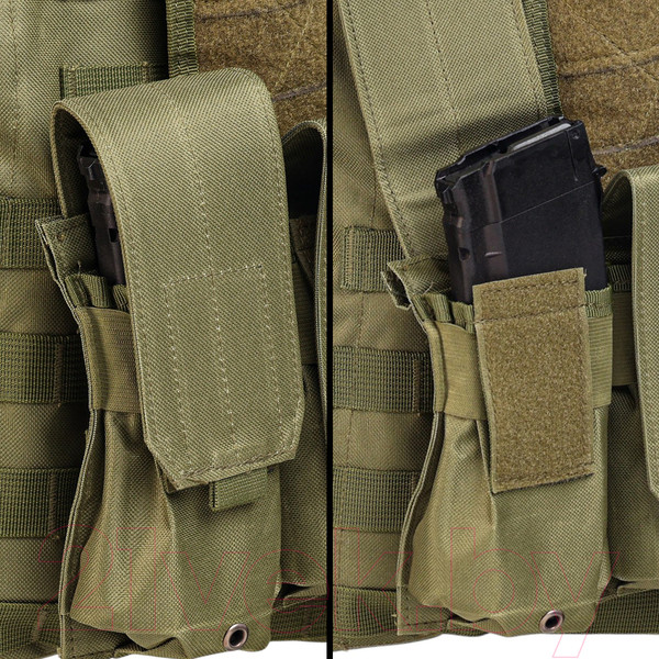 Изображение товара Жилет разгрузочный Sima-Land Storm Tactic 7914118 (зеленый)