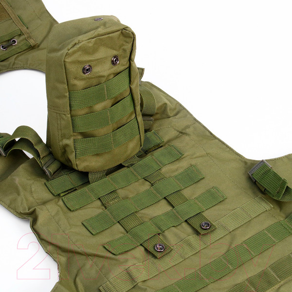 Изображение товара Жилет разгрузочный Sima-Land Storm Tactic 7914118 (зеленый)