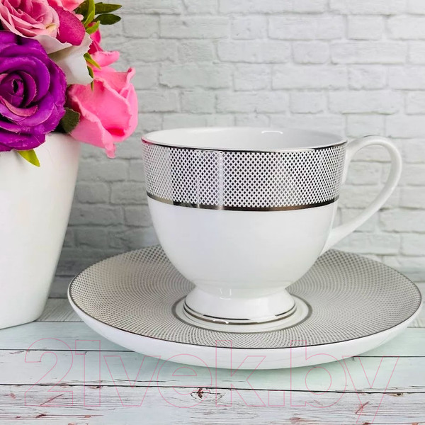 Изображение товара Набор для чая/кофе Lenardi Серебряная симфония 145-520