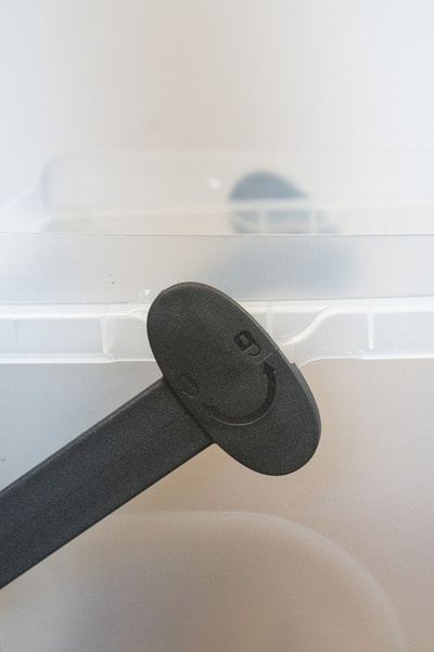 Изображение товара Емкость для хранения корма Stefanplast 98550 (прозрачный/белый)