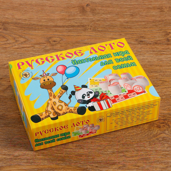 Изображение товара Лото Sima-Land Русское для всей семьи / 5224147