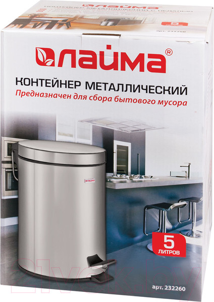 Изображение товара Мусорное ведро Laima Classic / 232260