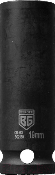 Изображение товара Головка слесарная BERGER 1/2" 19мм / BG2150