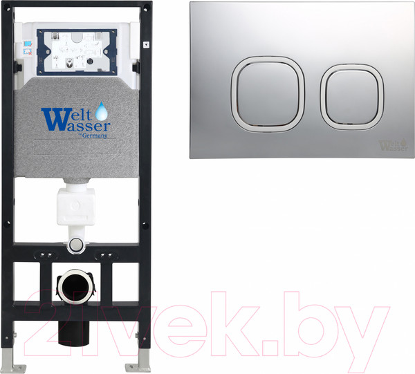 Изображение товара Инсталляция для унитаза WeltWasser Amberg 506 MT-CR