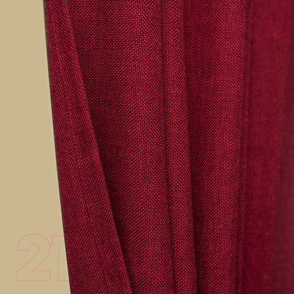 Изображение товара Комплект штор Pasionaria Джерри 400x270 с подхватами (винный)