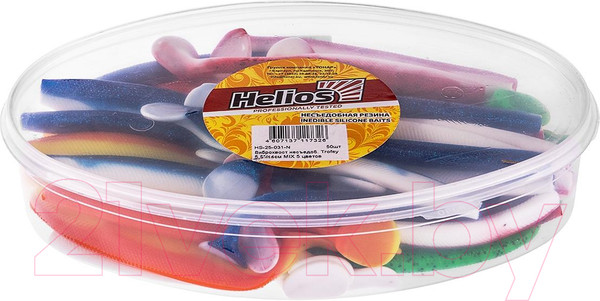 Изображение товара Мягкая приманка Helios Trofey Mix / HS-25-031-N (50шт)
