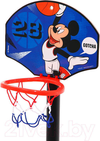 Изображение товара Баскетбольный стенд Disney Микки Маус 7503143 / JY2262J