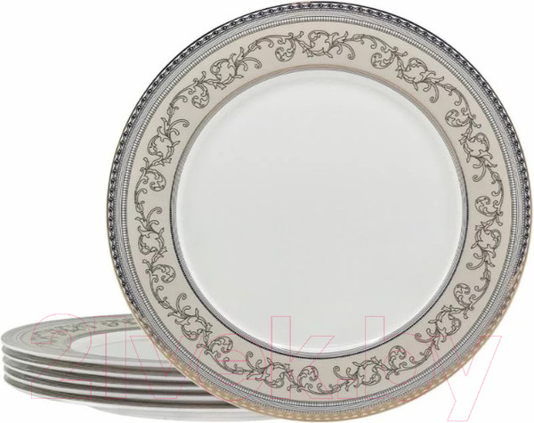 Изображение товара Набор тарелок Lenardi Элегант 145-369 (6шт)