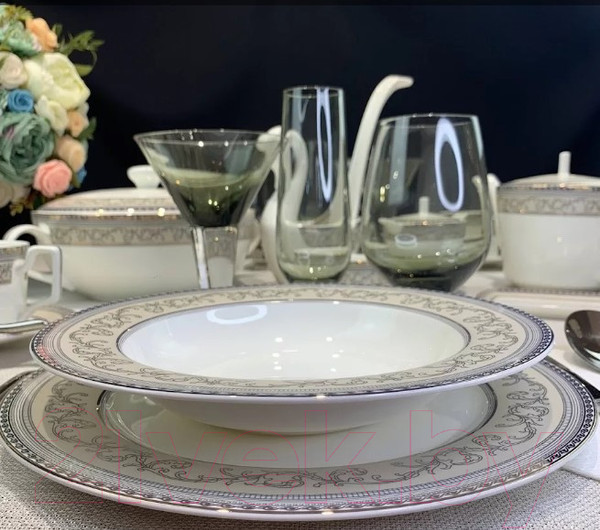 Изображение товара Набор тарелок Lenardi Элегант 145-371 (6шт)