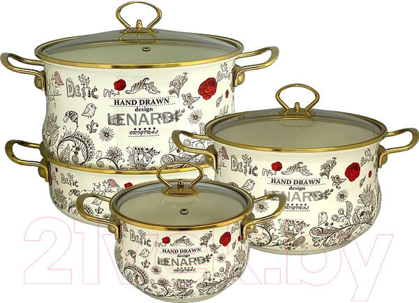 Изображение товара Набор кухонной посуды Lenardi Птичий дворик 776-015