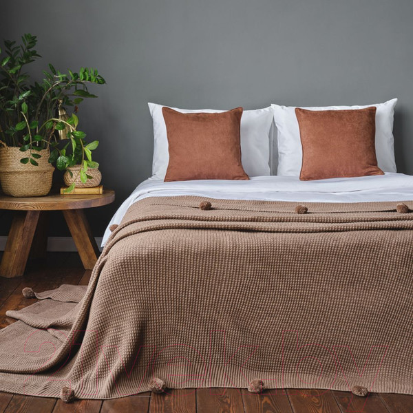 Изображение товара Покрывало Pasionaria Бруно 200x220 (коричневый)