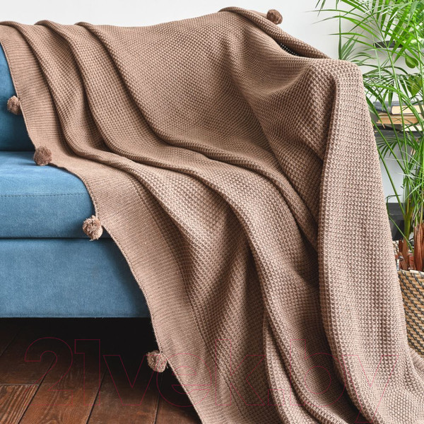 Изображение товара Покрывало Pasionaria Бруно 200x220 (коричневый)