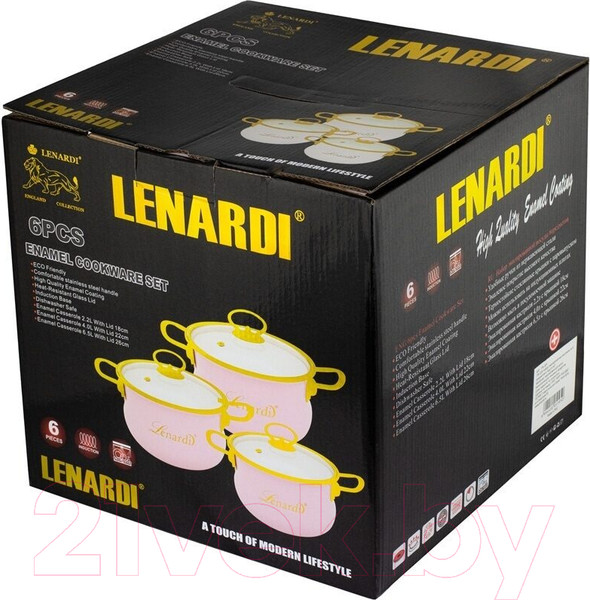 Изображение товара Набор кастрюль Lenardi Miguel 776-023