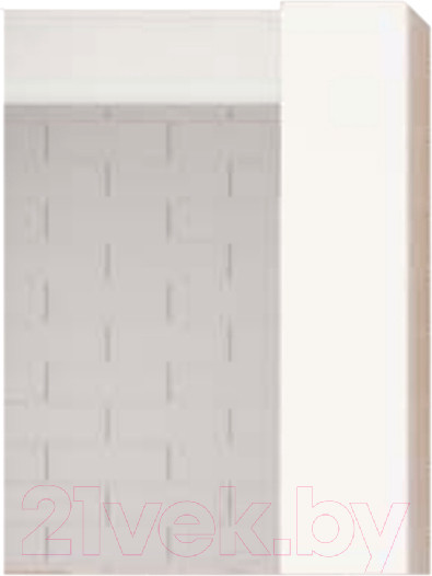 Изображение товара Шкаф с зеркалом для ванной Style Line Берген 50см