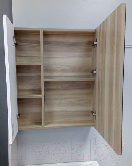 Изображение товара Шкаф с зеркалом для ванной Style Line Берген 85см