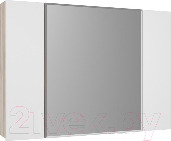 Изображение товара Шкаф с зеркалом для ванной Style Line Берген 100см