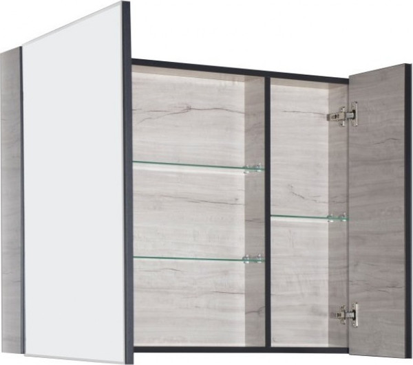 Изображение товара Шкаф с зеркалом для ванной Style Line Берлин универсальный 70см