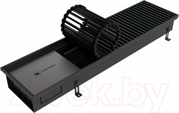 Изображение товара Конвектор внутрипольный Новатерм НТ-В-19/20/390 (черный)