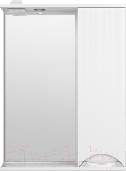 Изображение товара Шкаф с зеркалом для ванной Style Line Жасмин 60 (с подсветкой)