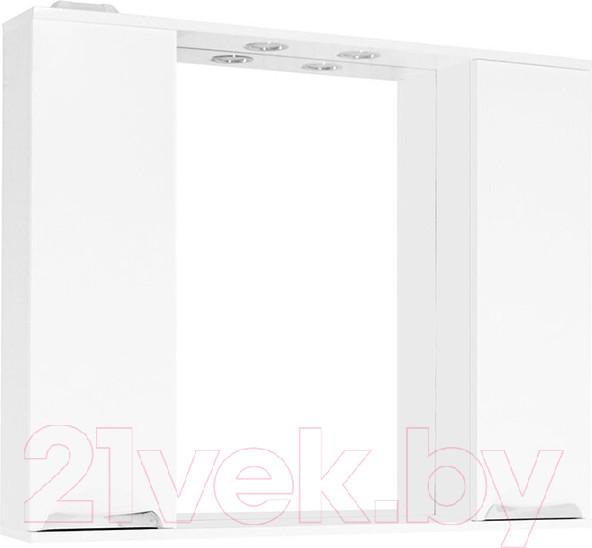 Изображение товара Шкаф с зеркалом для ванной Style Line Жасмин 100см (с подсветкой)