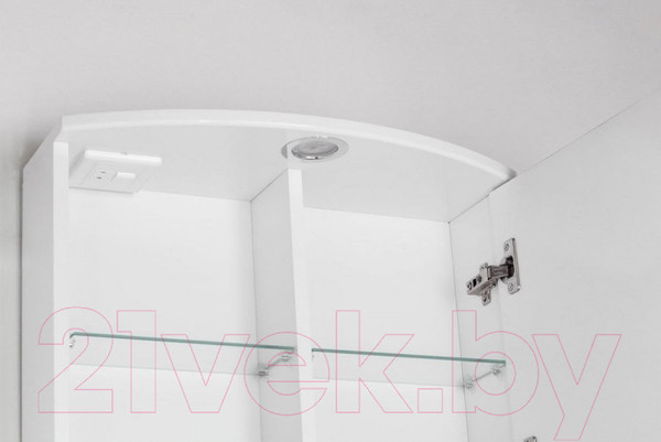 Изображение товара Шкаф с зеркалом для ванной Style Line Жасмин-2 60 (с подсветкой)