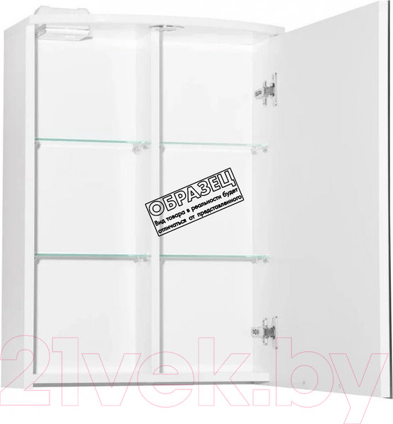 Изображение товара Шкаф с зеркалом для ванной Style Line Жасмин-2 70 (с подсветкой)