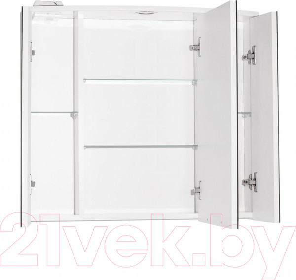 Изображение товара Шкаф с зеркалом для ванной Style Line Жасмин-2 80 (с подсветкой)