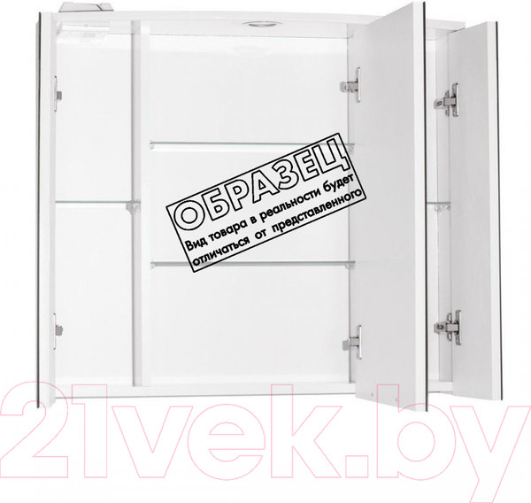 Изображение товара Шкаф с зеркалом для ванной Style Line Жасмин-2 100 (с подсветкой)