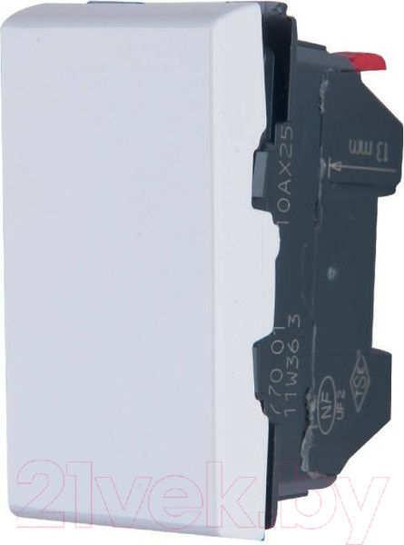 Изображение товара Выключатель Legrand Mosaic 77001 (белый)