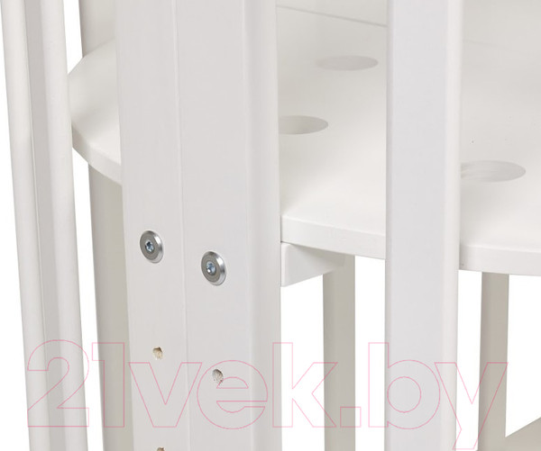 Изображение товара Детская кровать-трансформер Polini Kids Simple 911 (белый)