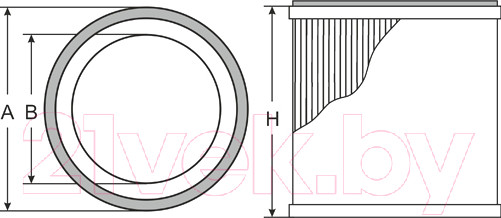 Изображение товара Воздушный фильтр SCT SB3252