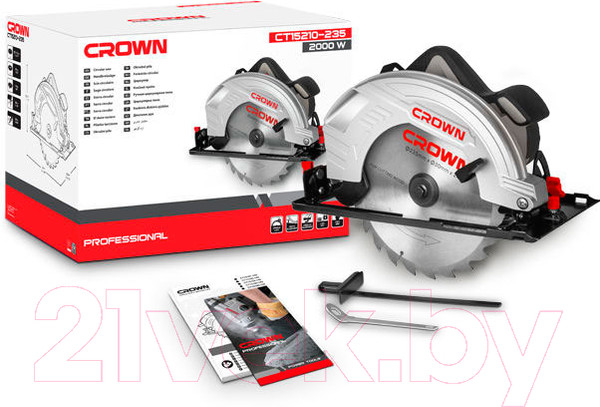 Изображение товара Дисковая пила CROWN CT15210-235