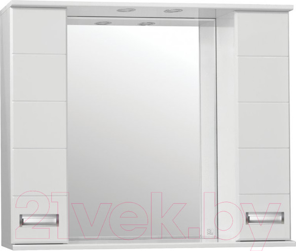 Изображение товара Шкаф с зеркалом для ванной Style Line Ирис 100 (с подсветкой)