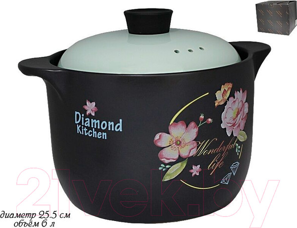 Изображение товара Кастрюля Lenardi Diamond Kitchen 225-036