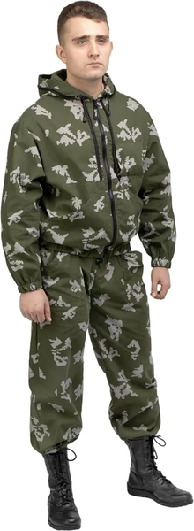 Изображение товара Костюм для охоты и рыбалки Helios Горизонт / T-KS-GR-2XS-009 (р-р 32-34/128-134, березка)