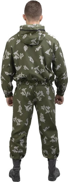 Изображение товара Костюм для охоты и рыбалки Helios Горизонт / T-KS-GR-2XS-009 (р-р 32-34/128-134, березка)