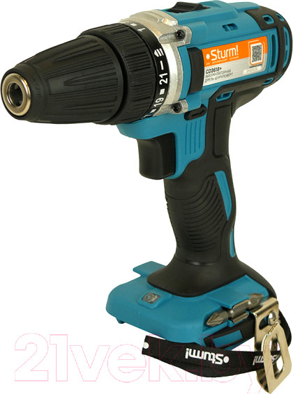 Изображение товара Аккумуляторная дрель-шуруповерт Sturm! CD3618+