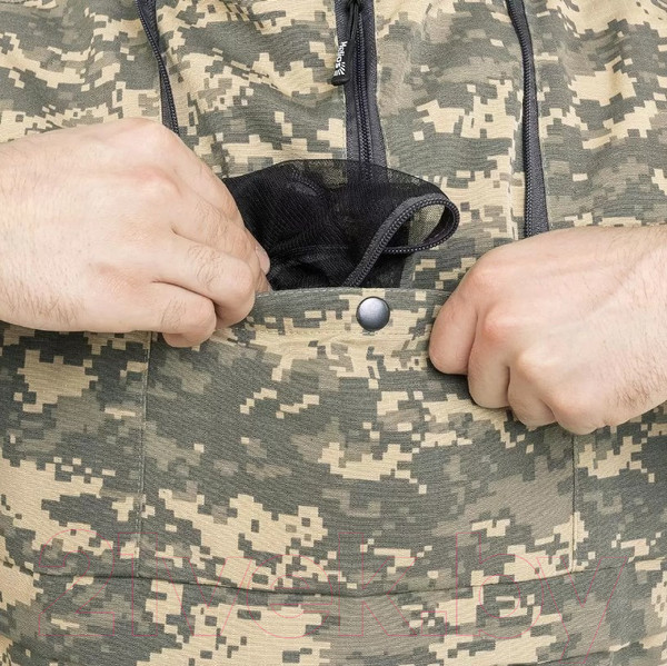 Изображение товара Костюм для охоты и рыбалки Helios Стоп-клещ (р-р 40-42/170, серый пиксель)