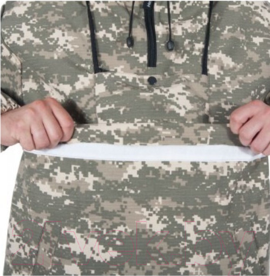 Изображение товара Костюм для охоты и рыбалки Helios Стоп-клещ (р.48-50/176, серый пиксель)