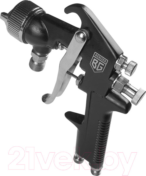 Изображение товара Пневматический краскопульт BERGER Блау HP 1.7 мм / BG1362 (нижний бачок)