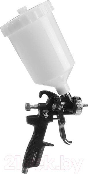 Изображение товара Пневматический краскопульт BERGER Грау HP 1.5мм / BG1368 (верхний бачок)