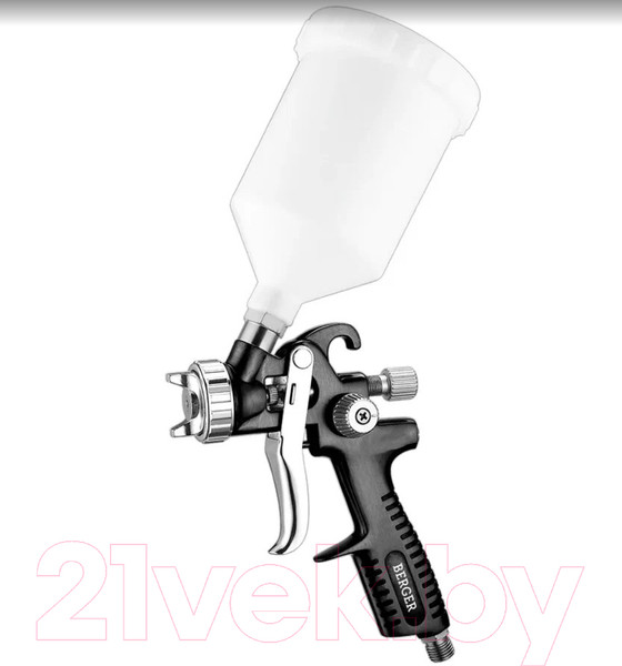 Изображение товара Пневматический краскопульт BERGER Грау HP 1.5мм / BG1368 (верхний бачок)