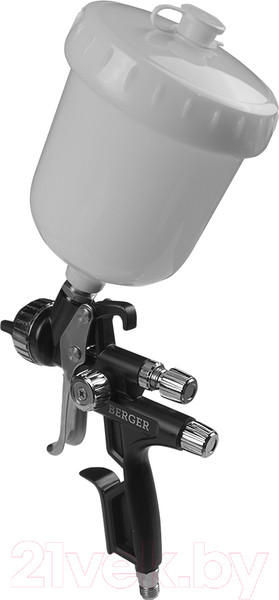 Изображение товара Пневматический краскопульт BERGER Зильбер HVLP 1.3мм / BG1388