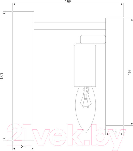 Изображение товара Бра Bogate's 373/1