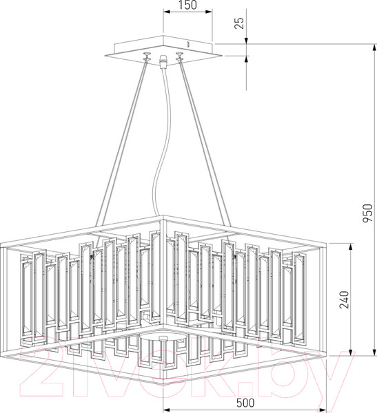 Изображение товара Потолочный светильник Bogate's Strotskis 377/6