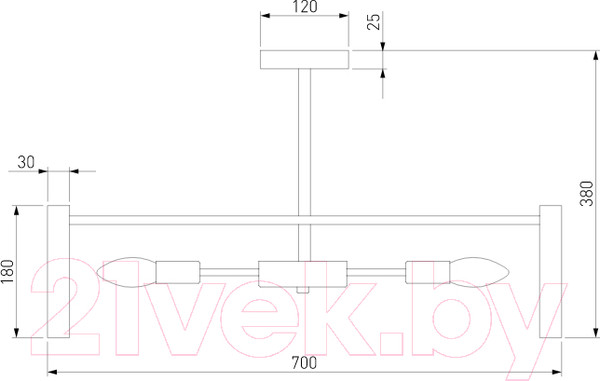 Изображение товара Люстра Bogate's Smart 373/8