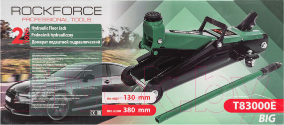 Изображение товара Подкатной домкрат RockForce RF-T83000E BIG (54651)