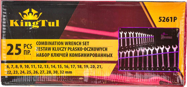 Изображение товара Набор ключей KingTul KT-5261P