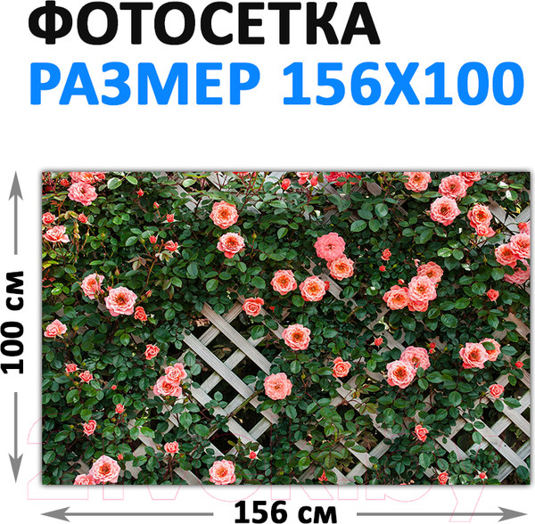 Изображение товара Фотофасад Arthata FotoSetka-100-77 (100x156)