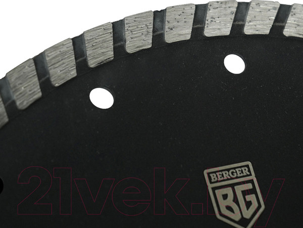 Изображение товара Отрезной диск алмазный BERGER Турбо 125x2.2x22.23мм / BG1608